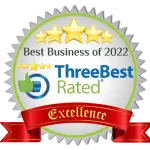 Three Best Rated Badge