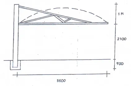 Hanging Patio Covering
