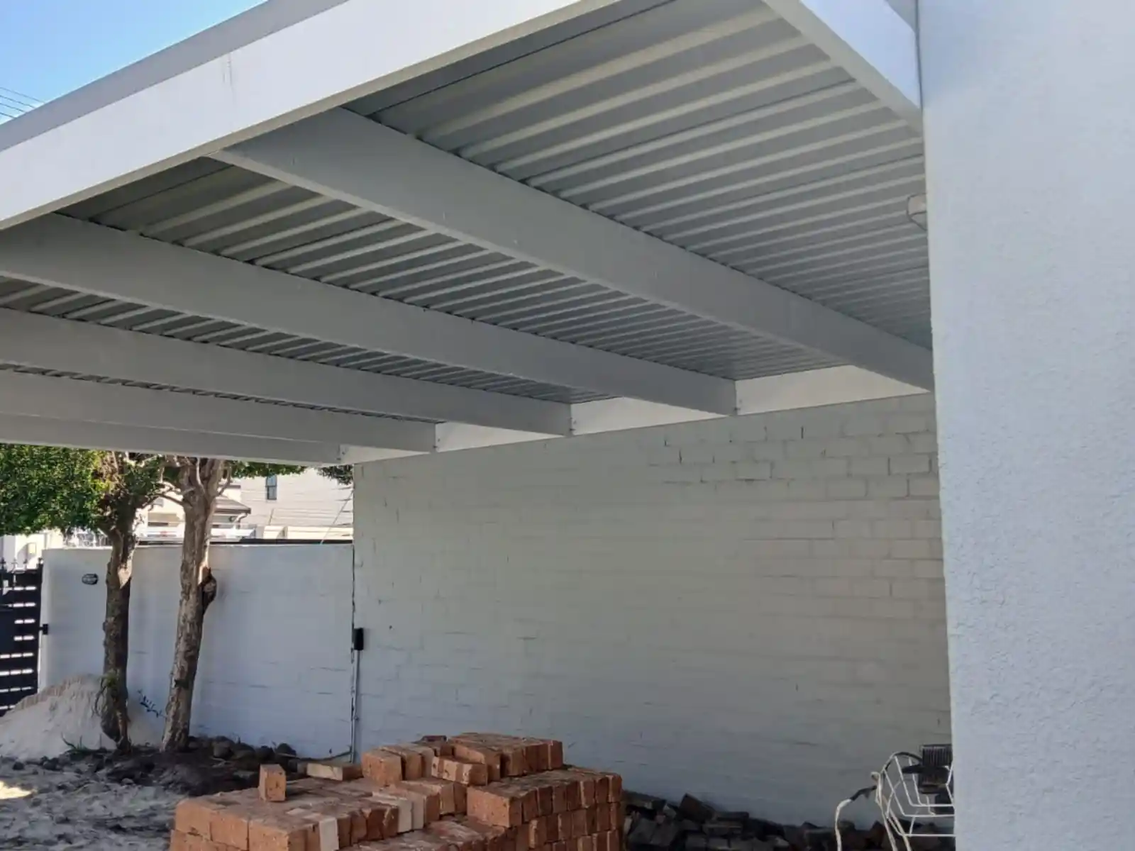 Completed patio covering project, Constantia