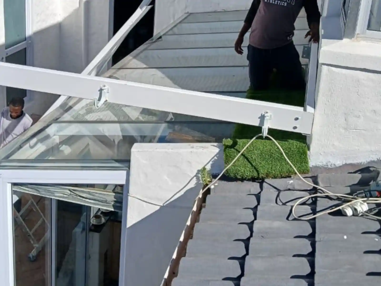 Steel carport project, Hout Bay